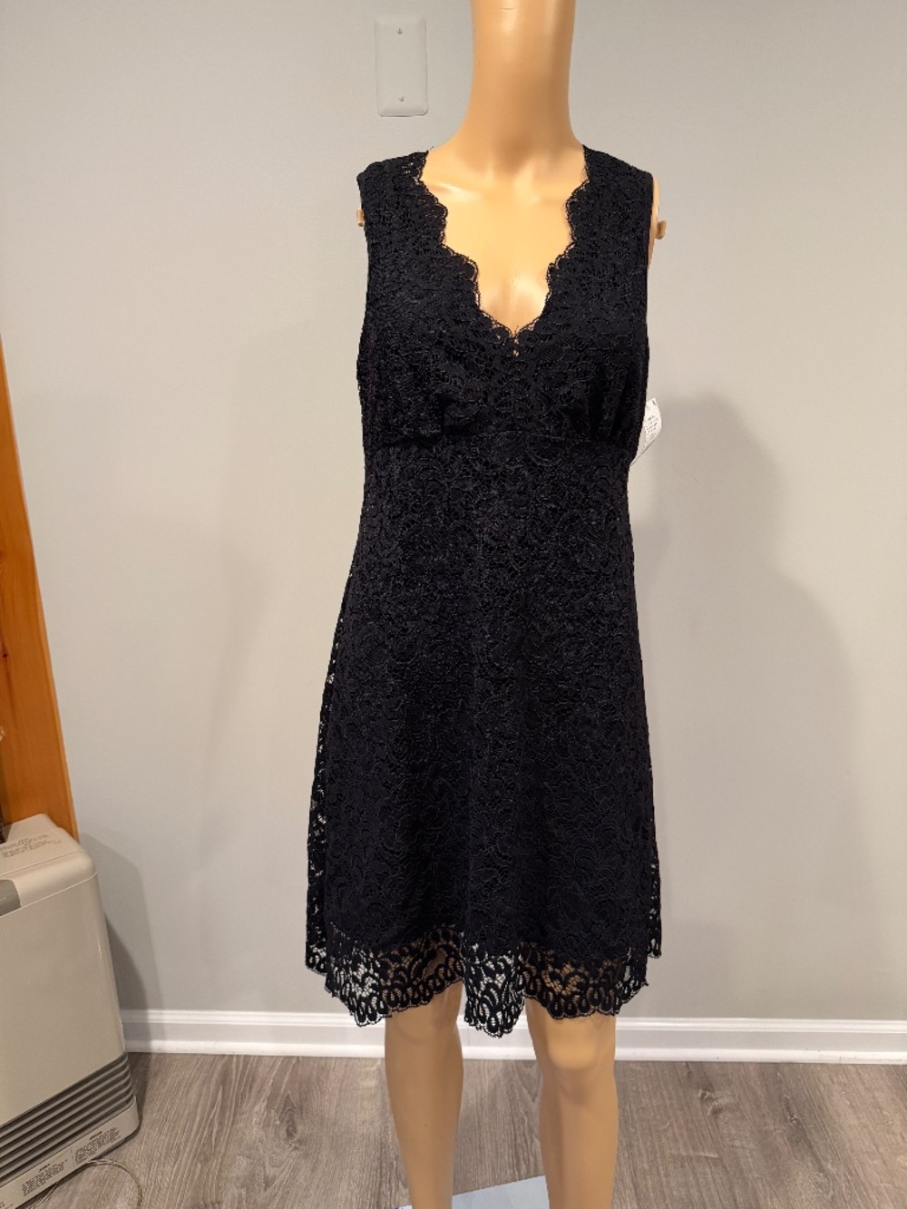 NWT Karen Kane Milan Lace Dress Womens Size S